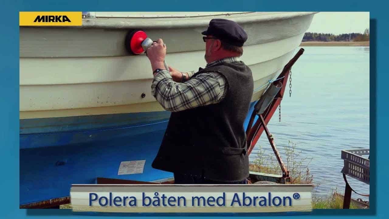 Hvordan polere gelcoat på båten din